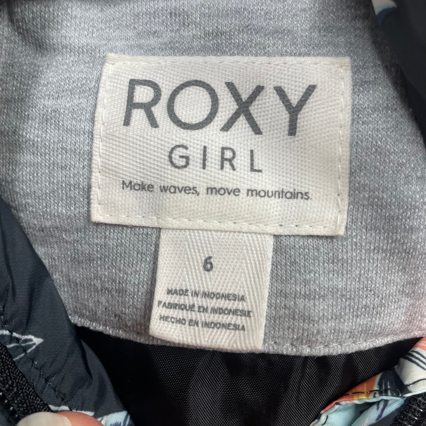 Roxy Girls Jacket Size 6