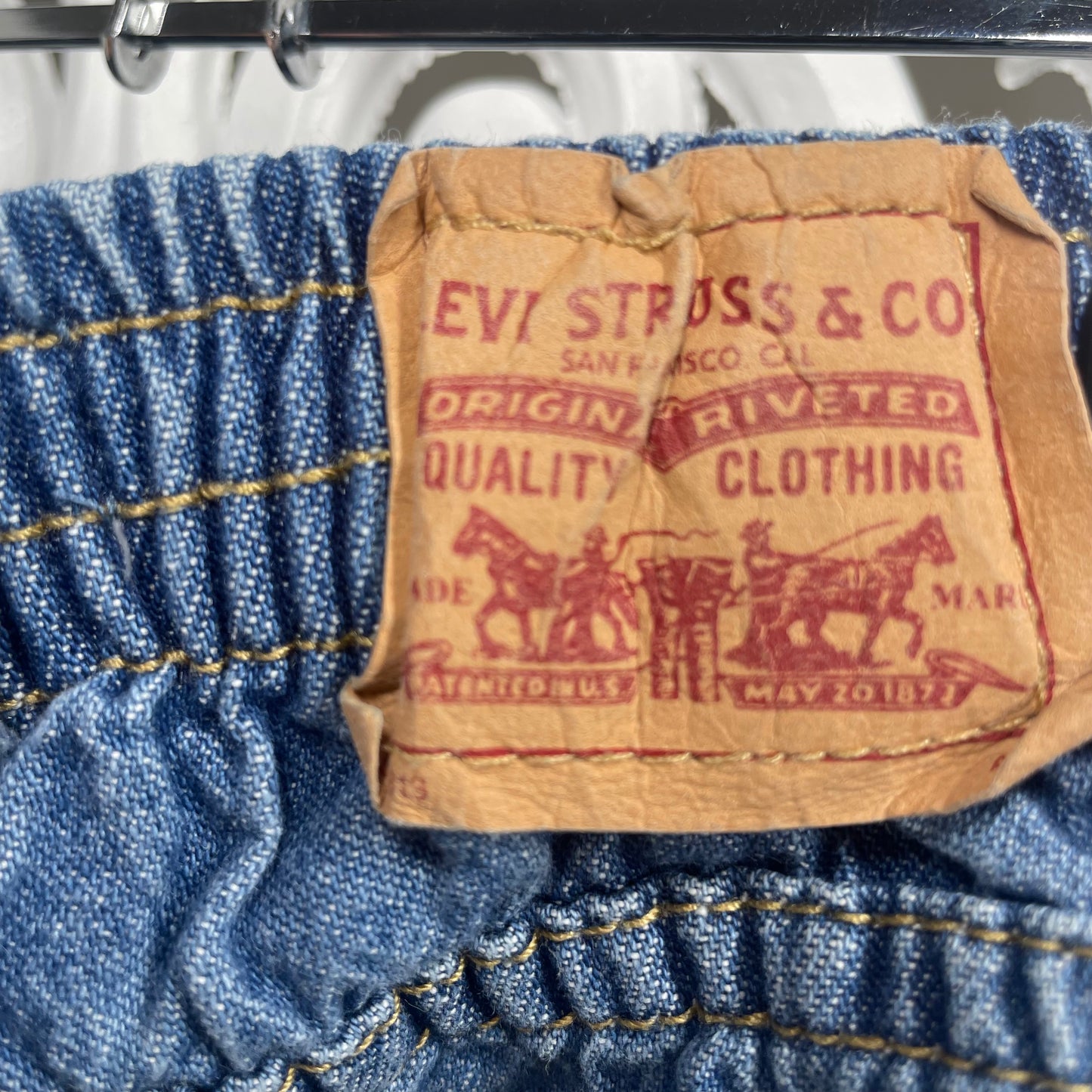 Levi Baby Denim Jeans 0-6m