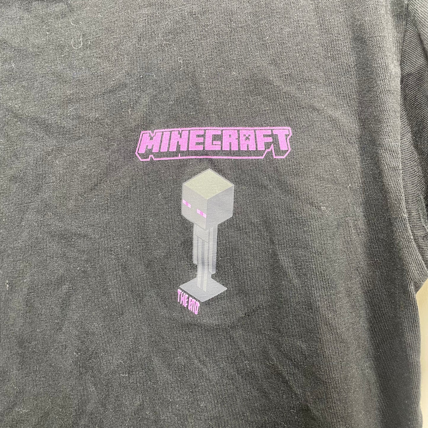 Minecraft Tshirt Size 7-8