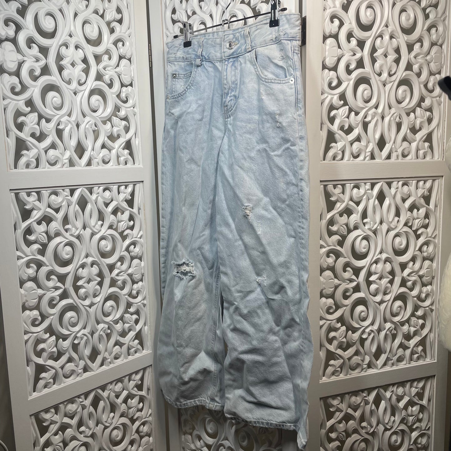 Zara Girls Rip Jeans Size 13-14