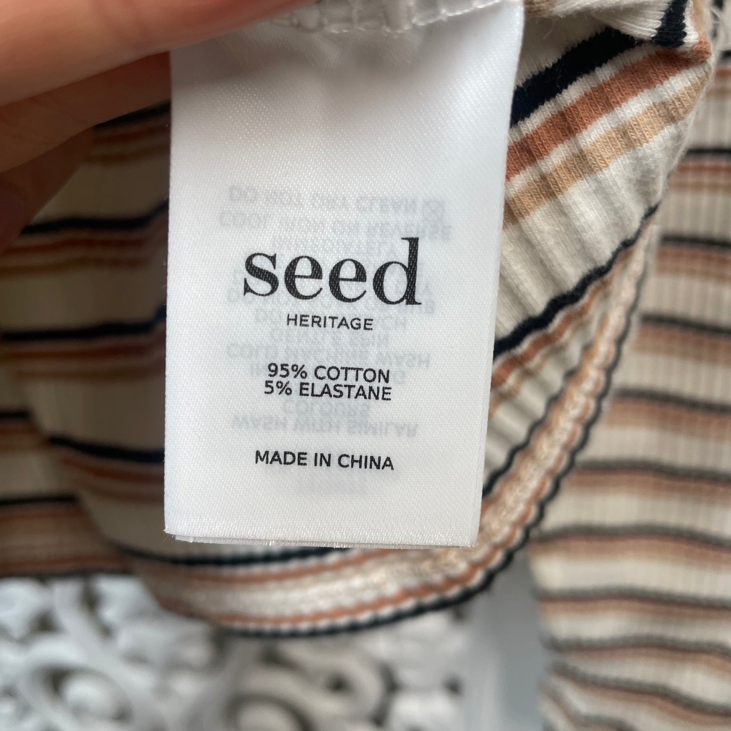 Seed Teen Long Sleeve Top Size 10