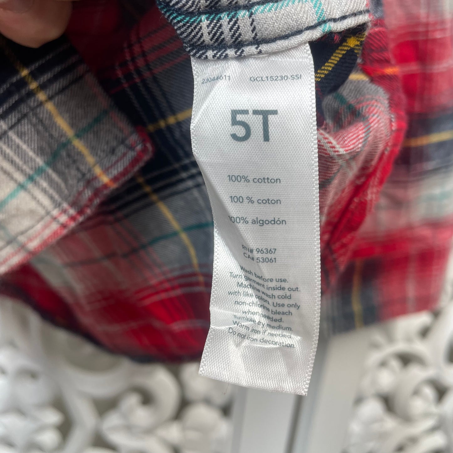 Oshkosh Long Sleeve Shirt Size 5T