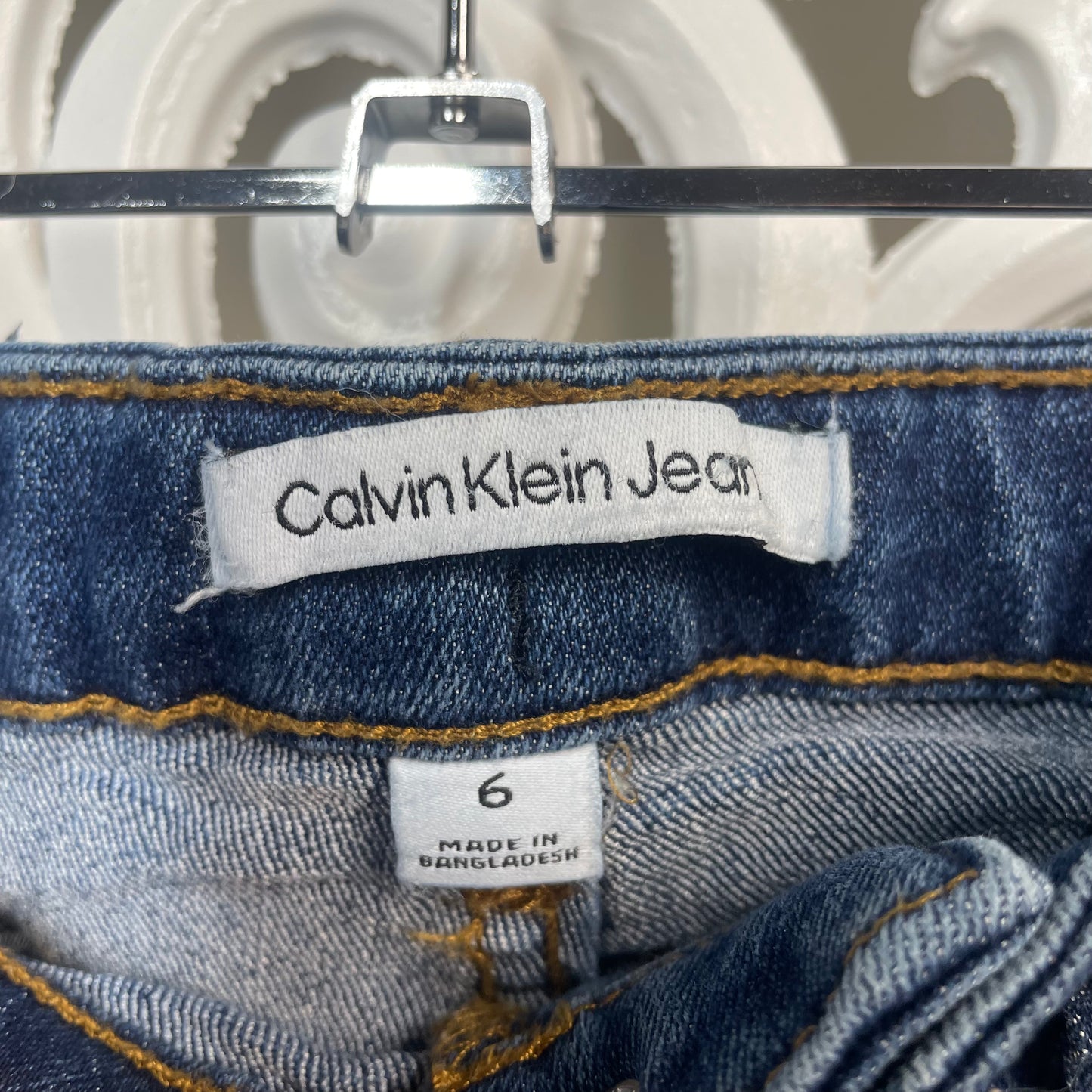 Calvin Klein Denim Shorts Size 6