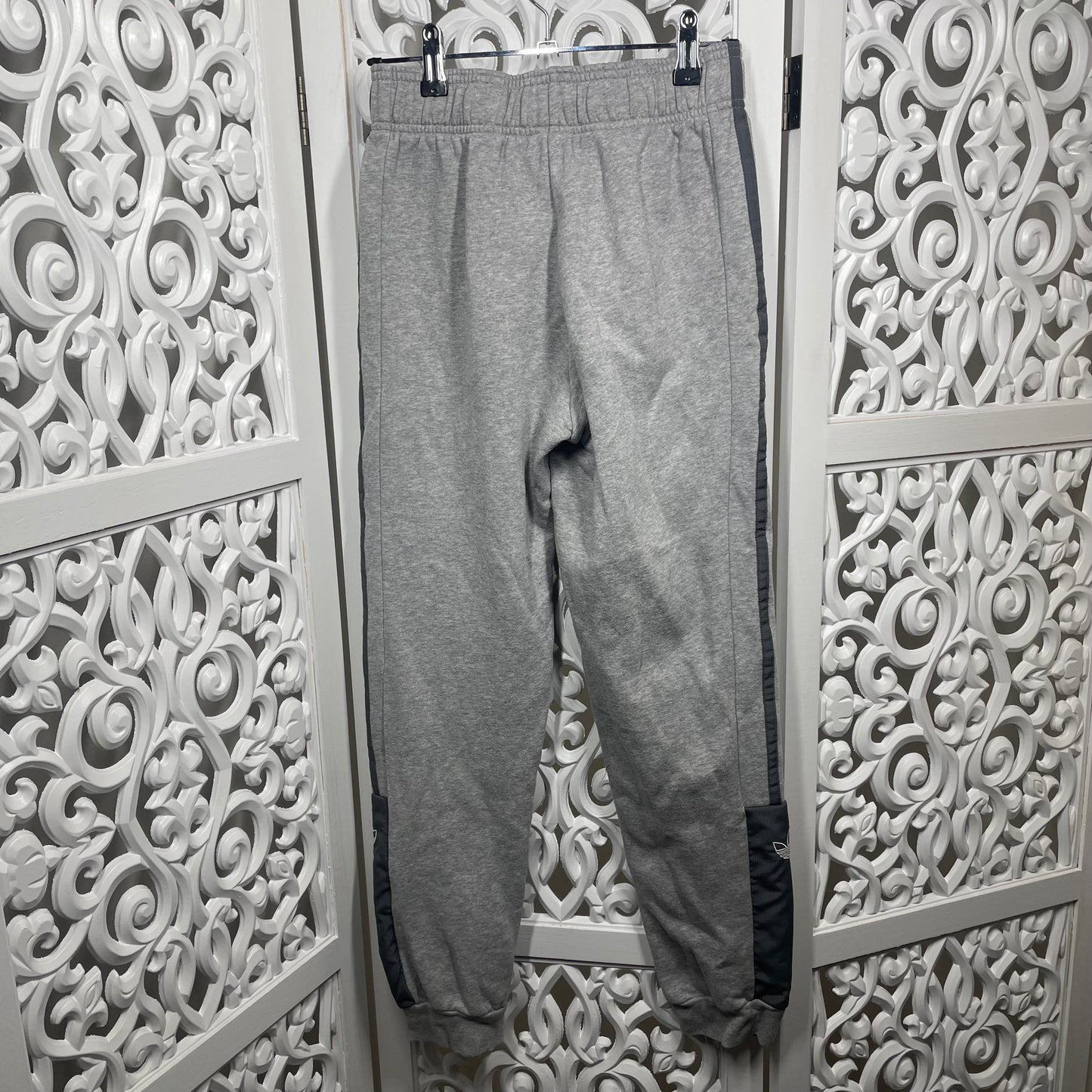 Adidas Boys Grey Trackies Size 11-12