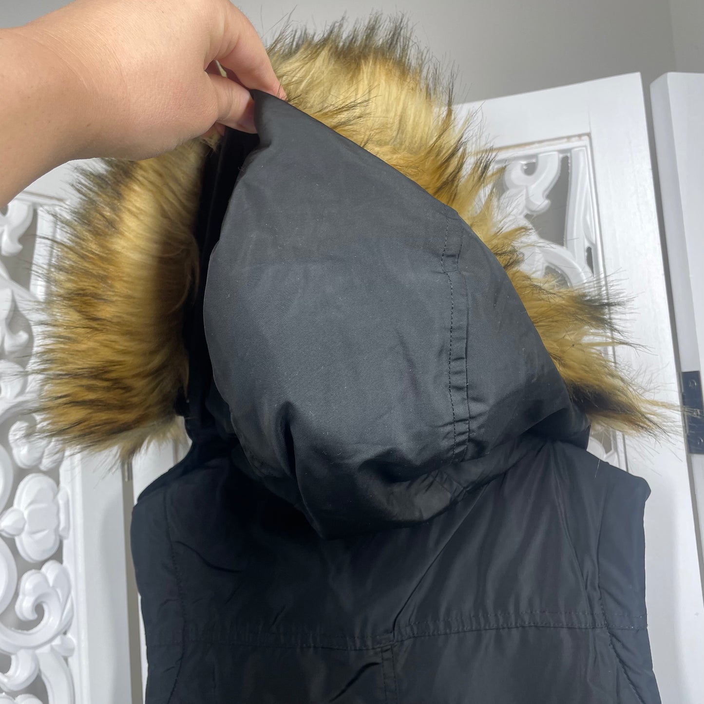 Witchery Girls Vest With Hood Size 10