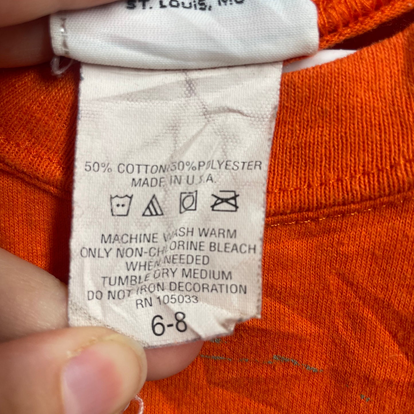 Harley Davidson Singlet Size 6-8