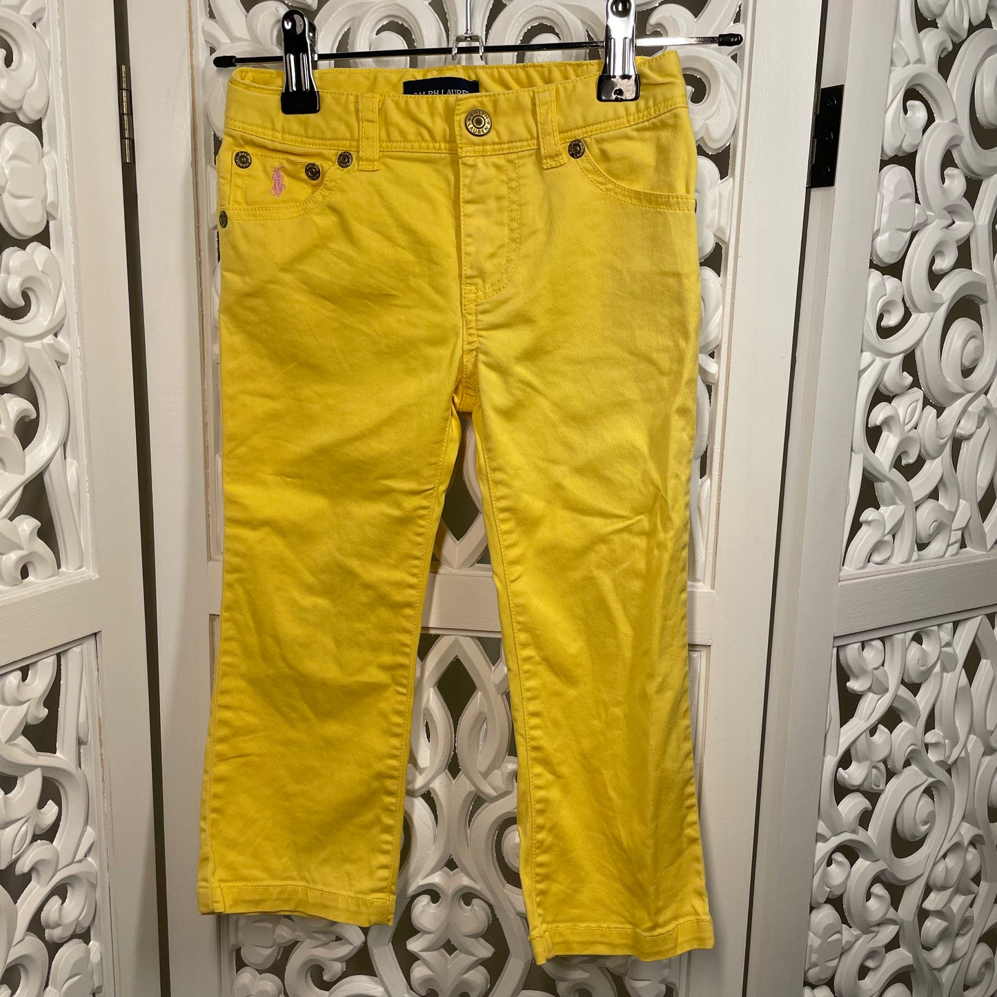 Ralph Lauren Yellow Pants Size 4/4T