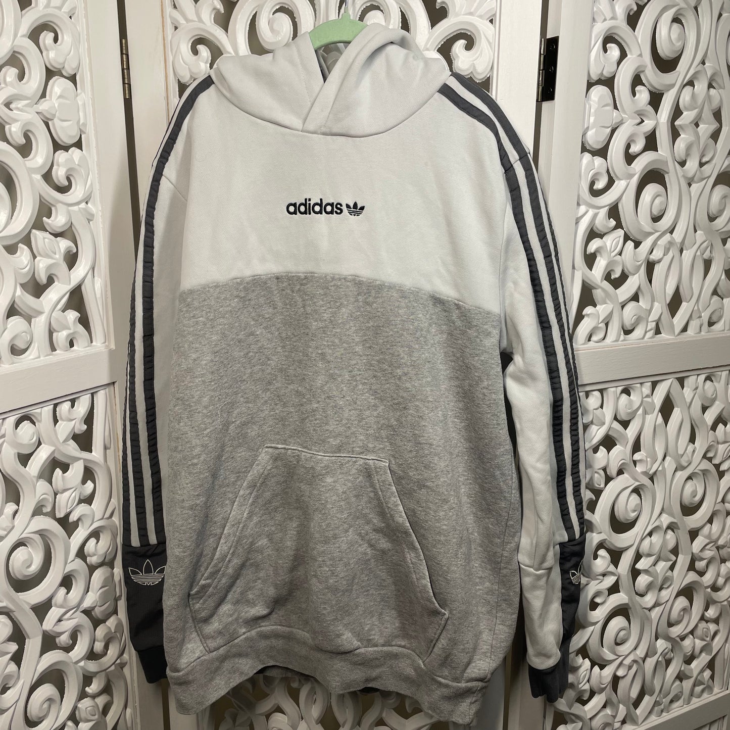 Adidas Boys Hooded Jumper Size 11-12yr
