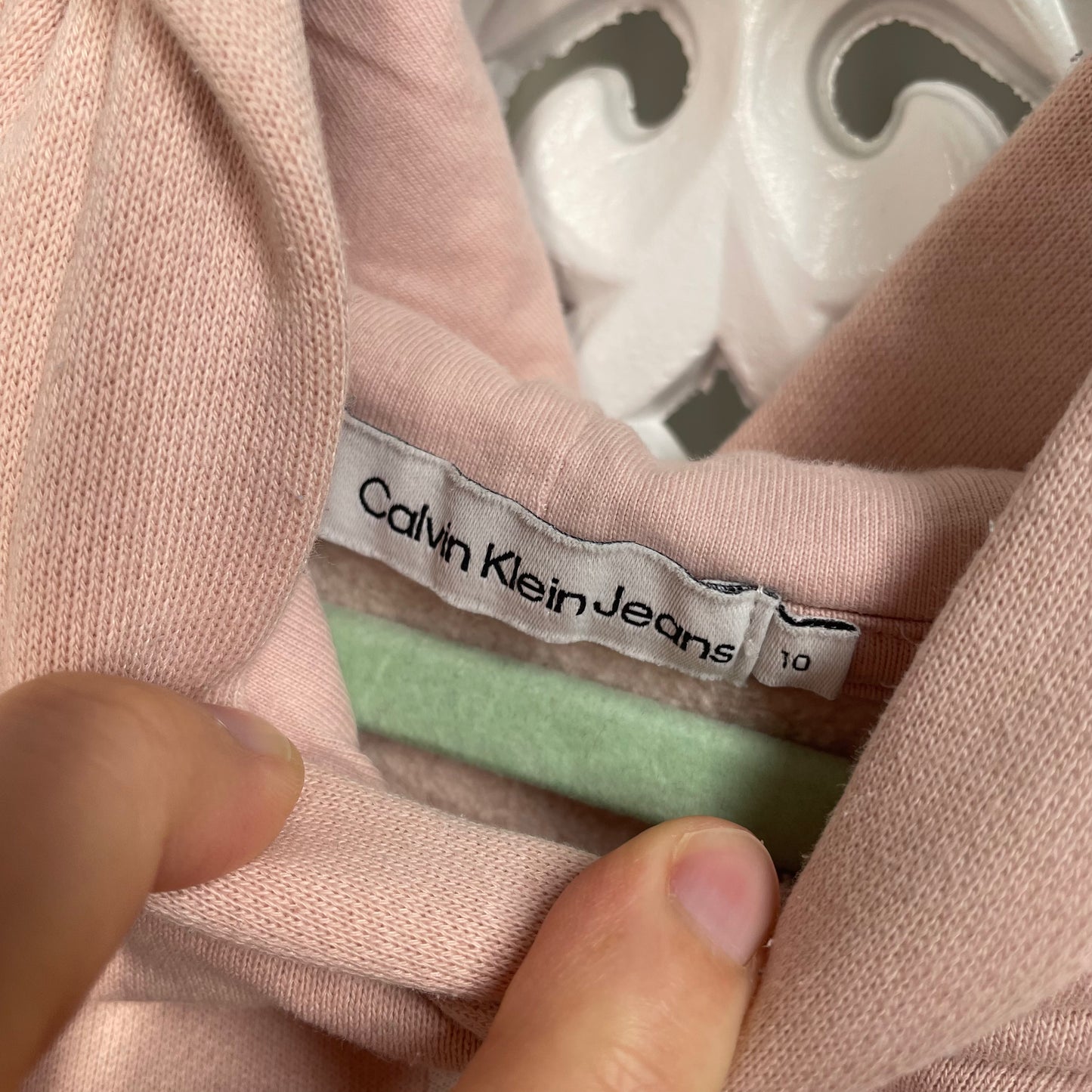 Calvin Klein Girls Hooded Jumper Size 10