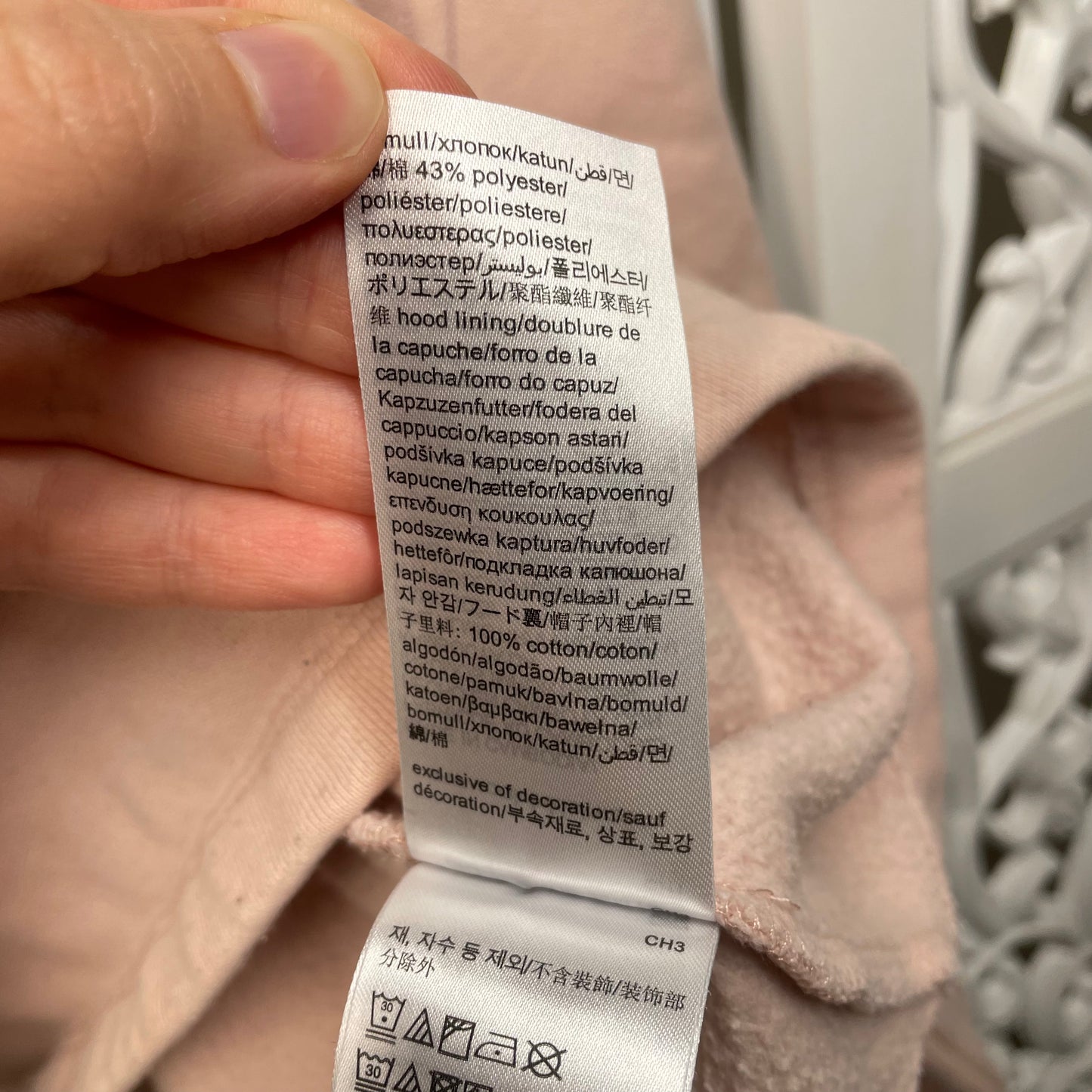 Calvin Klein Girls Hooded Jumper Size 10