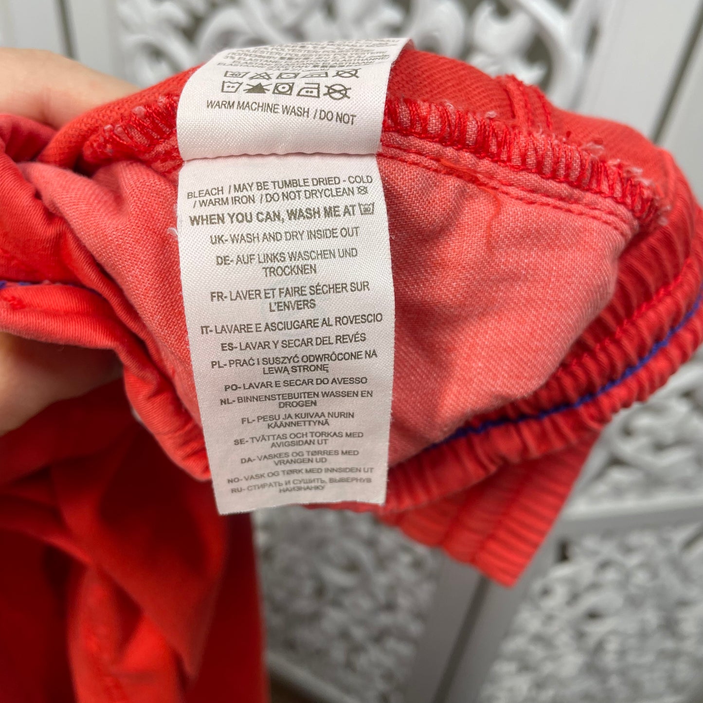 Boden Boys Red Pants Size 11