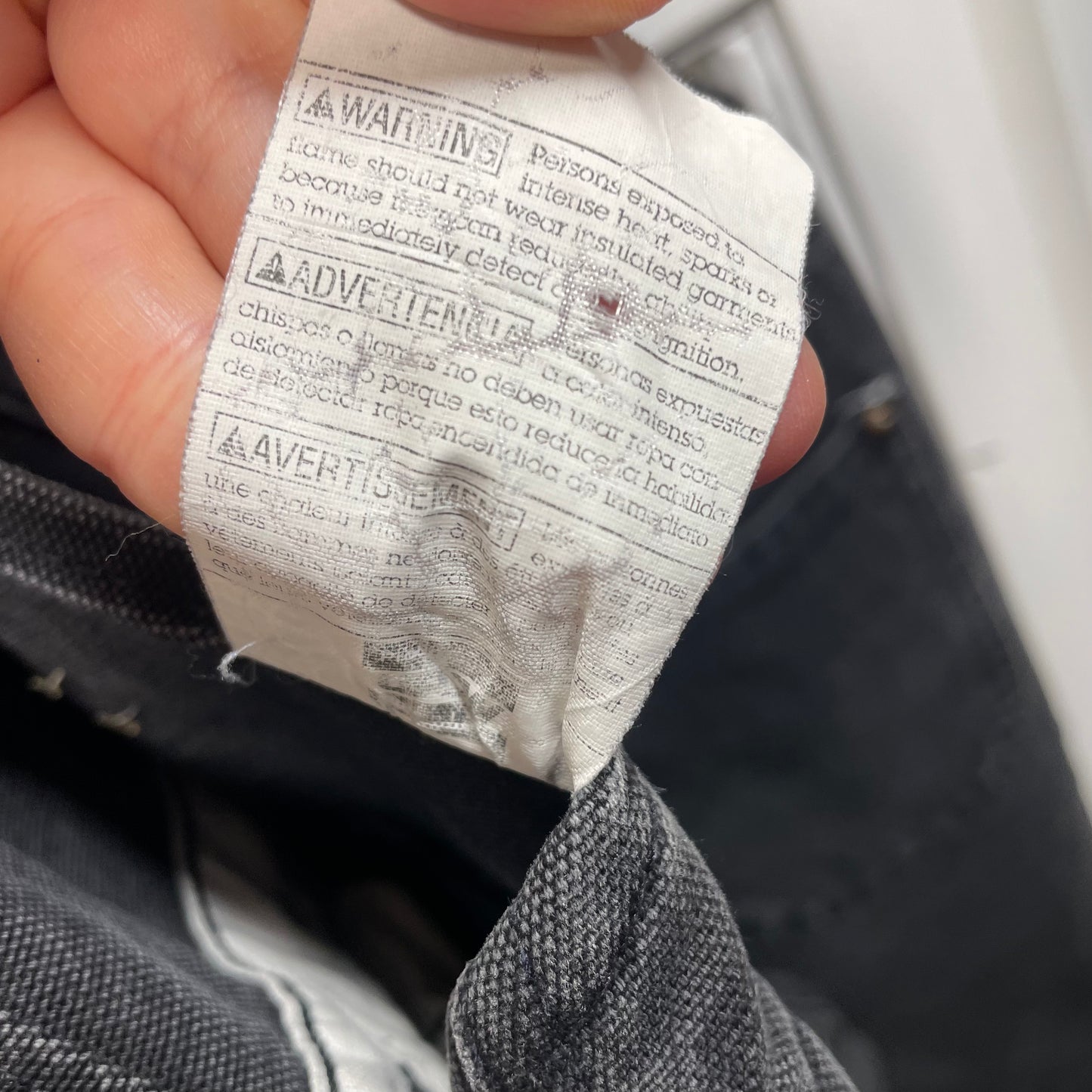 Carhartt Overalls Black Size 8