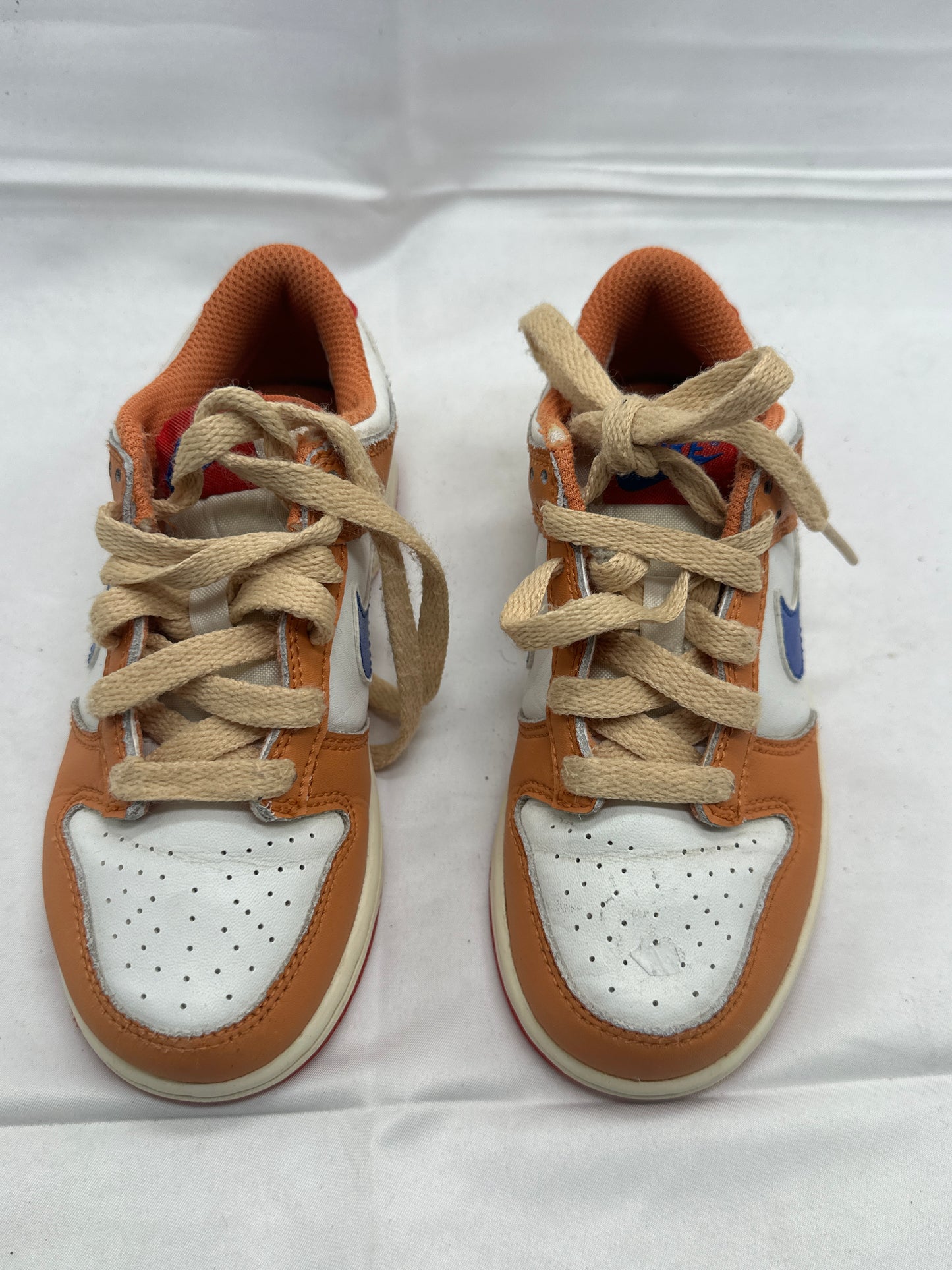 Nike Children's Shoe Dunk Low Hot Curry Game Royal Size 11.5