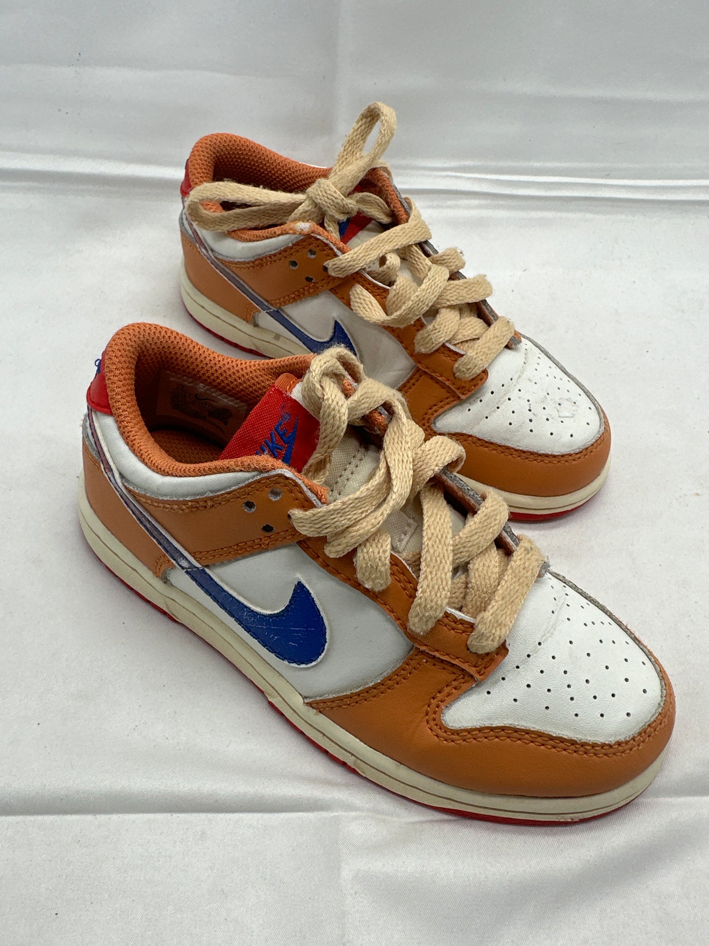Nike Children's Shoe Dunk Low Hot Curry Game Royal Size 11.5