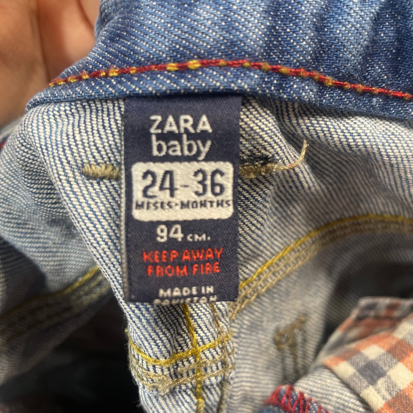 Zara Baby Jeans Boys Size 24-36 months