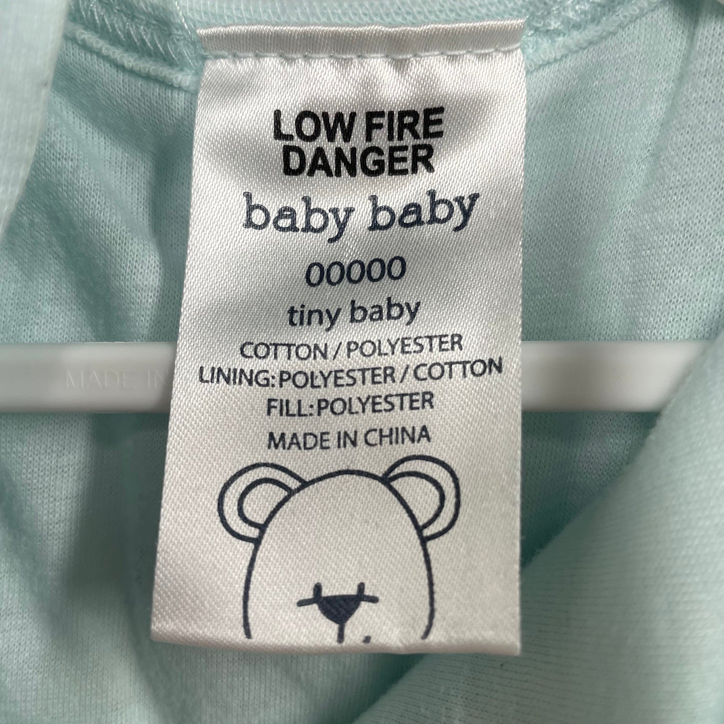 Baby Baby Onesie Size 00000