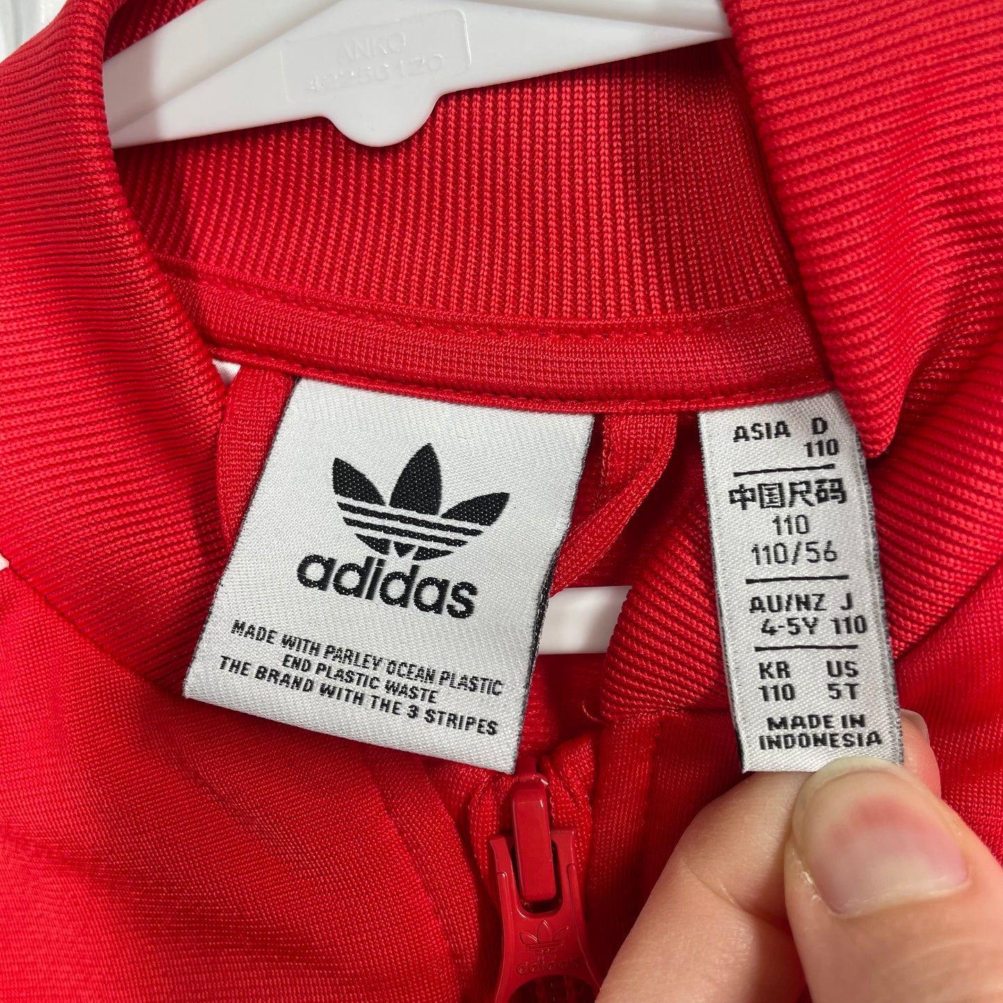 Adidas Jacket Size 4-5 yr