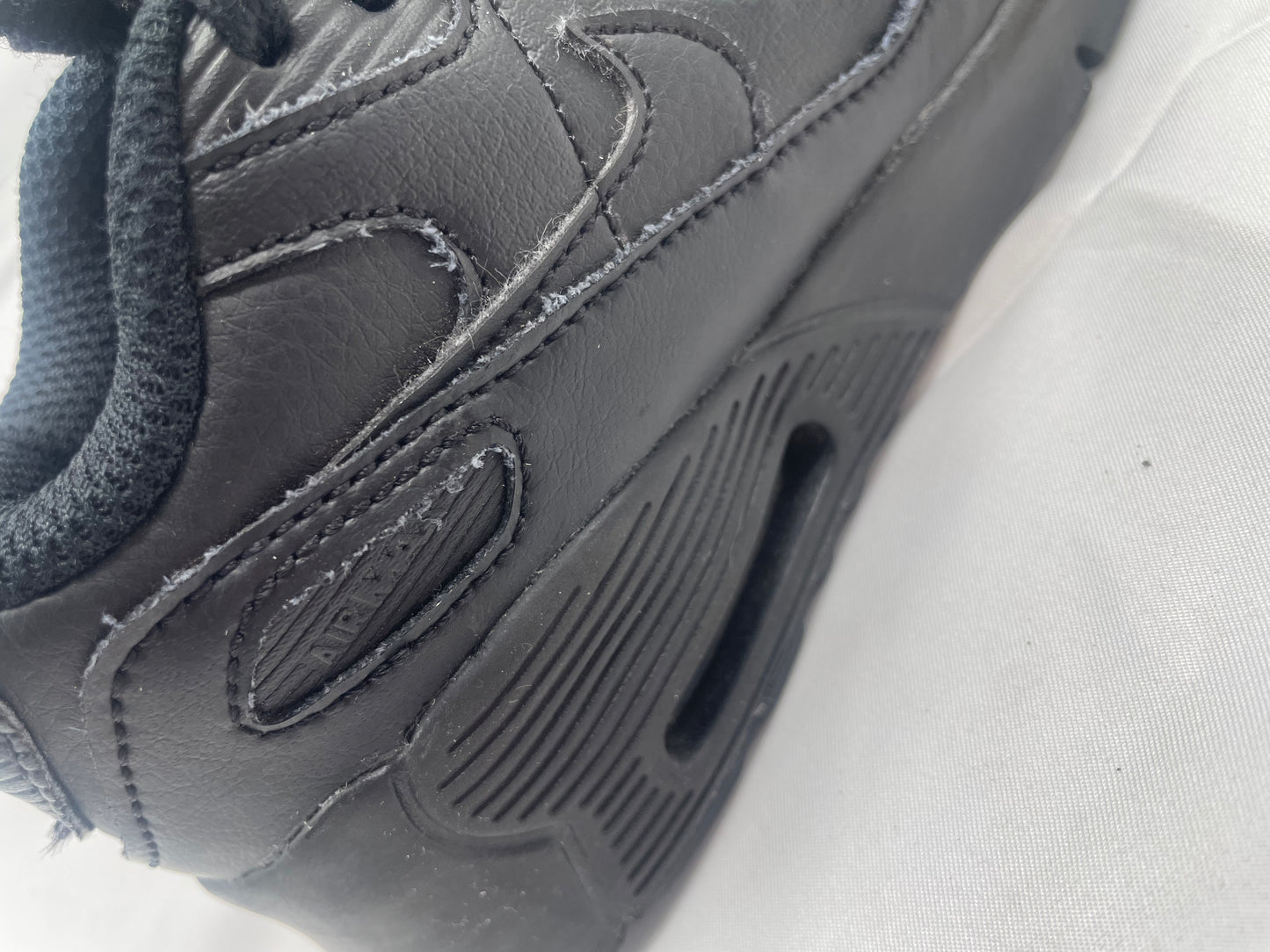 Nike max air black shoes size US 10c