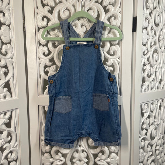 Sprout Romper Overalls Size 0 6-12 months