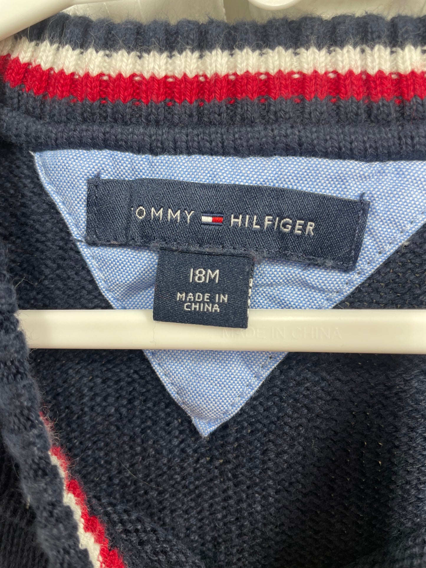 Tommy Hilfiger Boys Jumper Size 18m 18 months