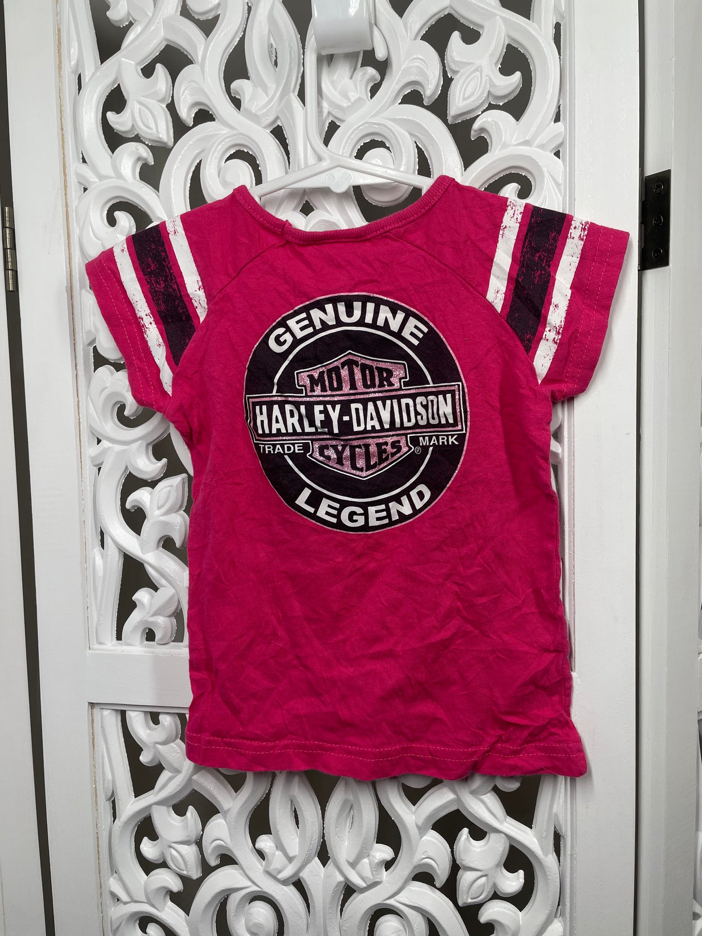 Harley Davidson Girls Tshirt Pink Size 2T