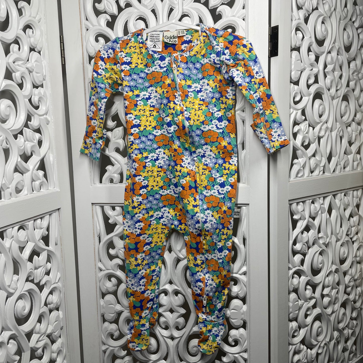 Goldie + Ace Girls Onesie Size 6-12m Size 0 Floral