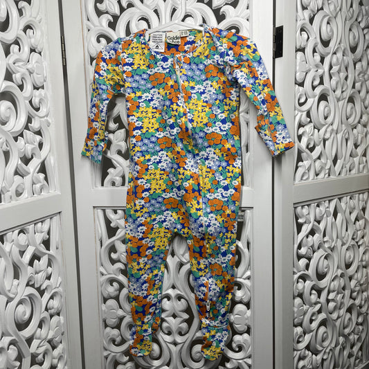 Goldie + Ace Girls Onesie Size 6-12m Size 0 Floral