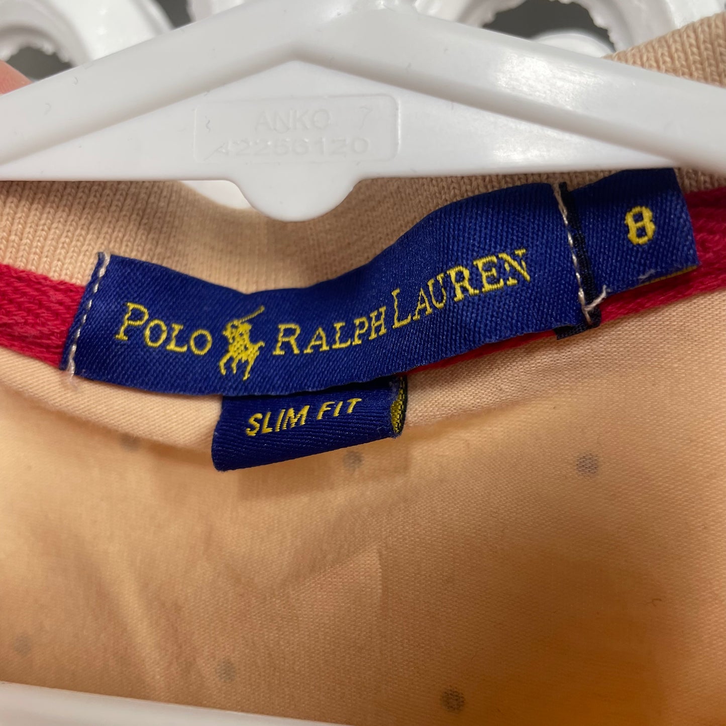 Ralph Lauren Girls Polo Top Size 8
