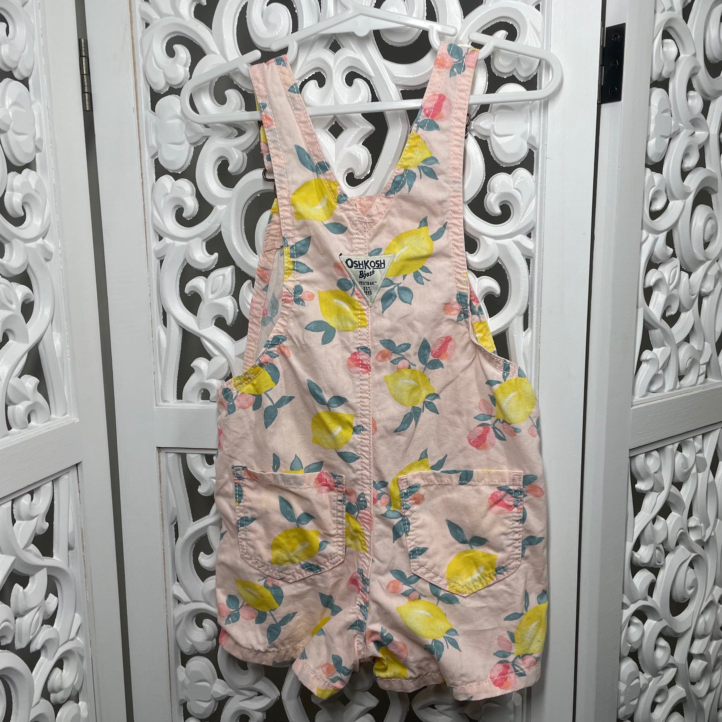 Oshkosh Girls Overalls Size 24m