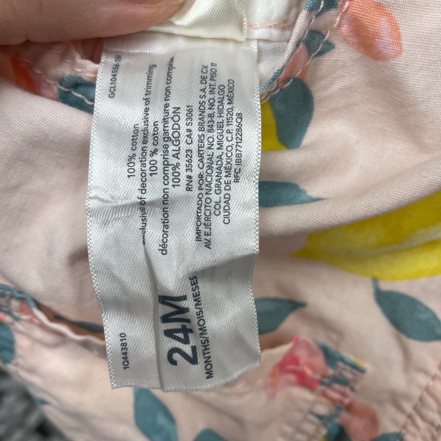 Oshkosh Girls Overalls Size 24m