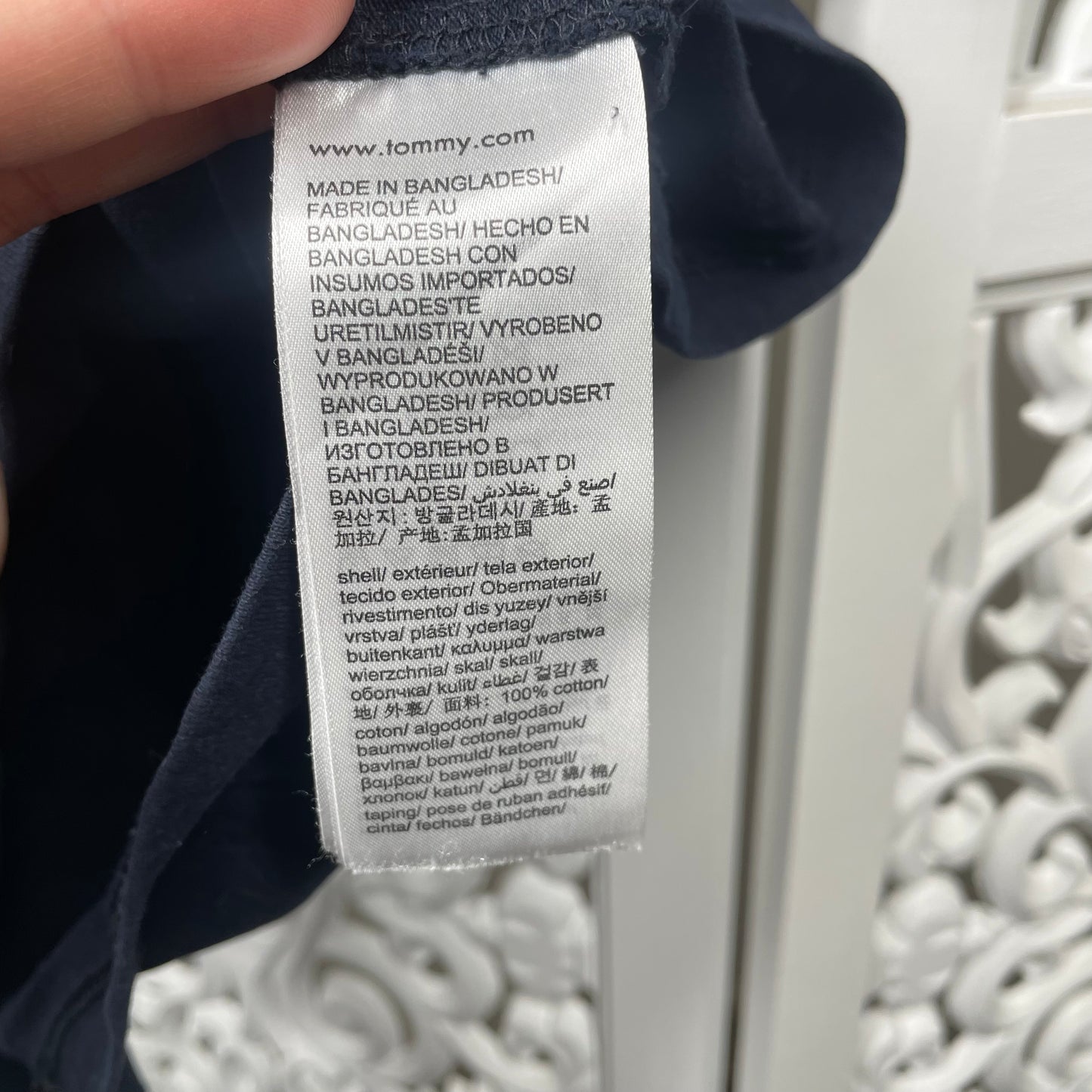 Tommy Hilfiger Boys Tshirt Size 12 (small hole)