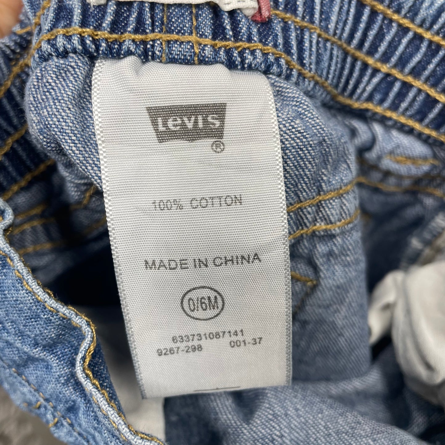 Levi Baby Denim Jeans 0-6m