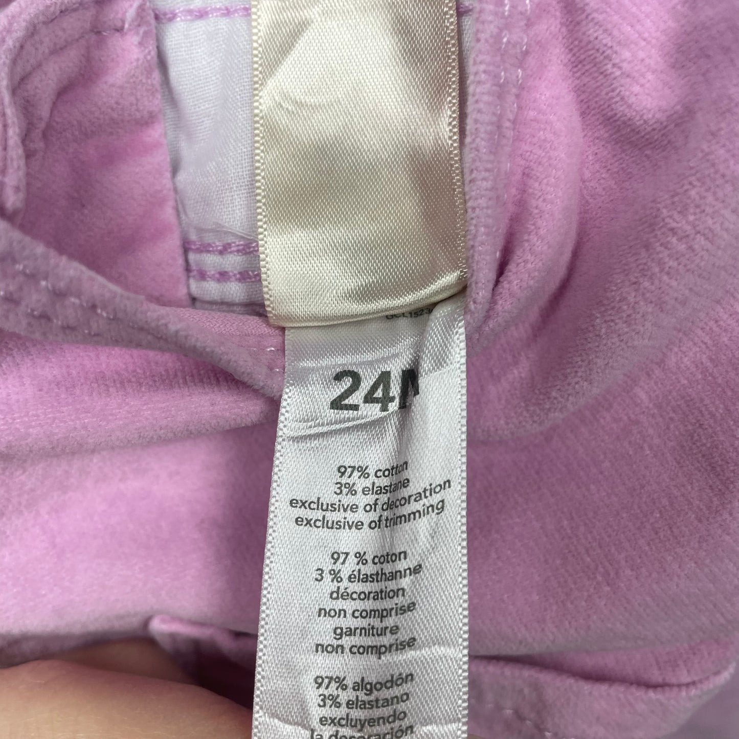 Oshkosh Girls Pink Overalls Size 24m