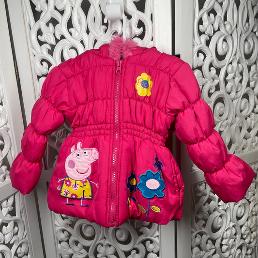 Peppa Pig Girls Jacket Size 1