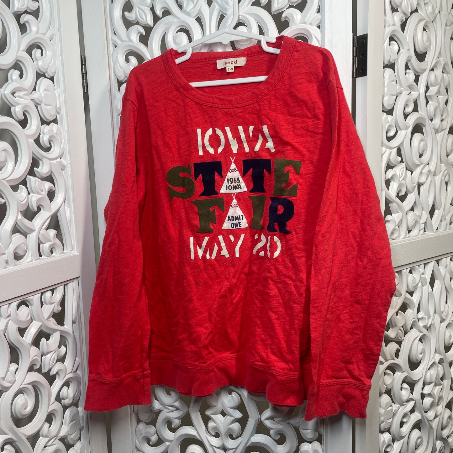 Seed Boys Long Sleeve Top Size 8-9