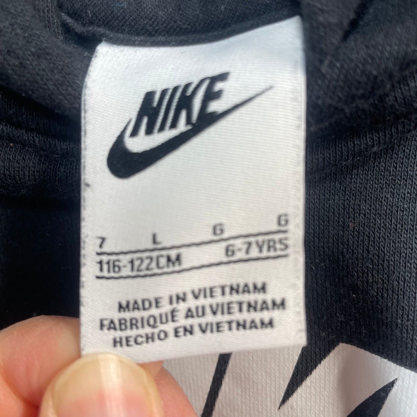 Nike Jumper With Hood Pullover Size 6-7