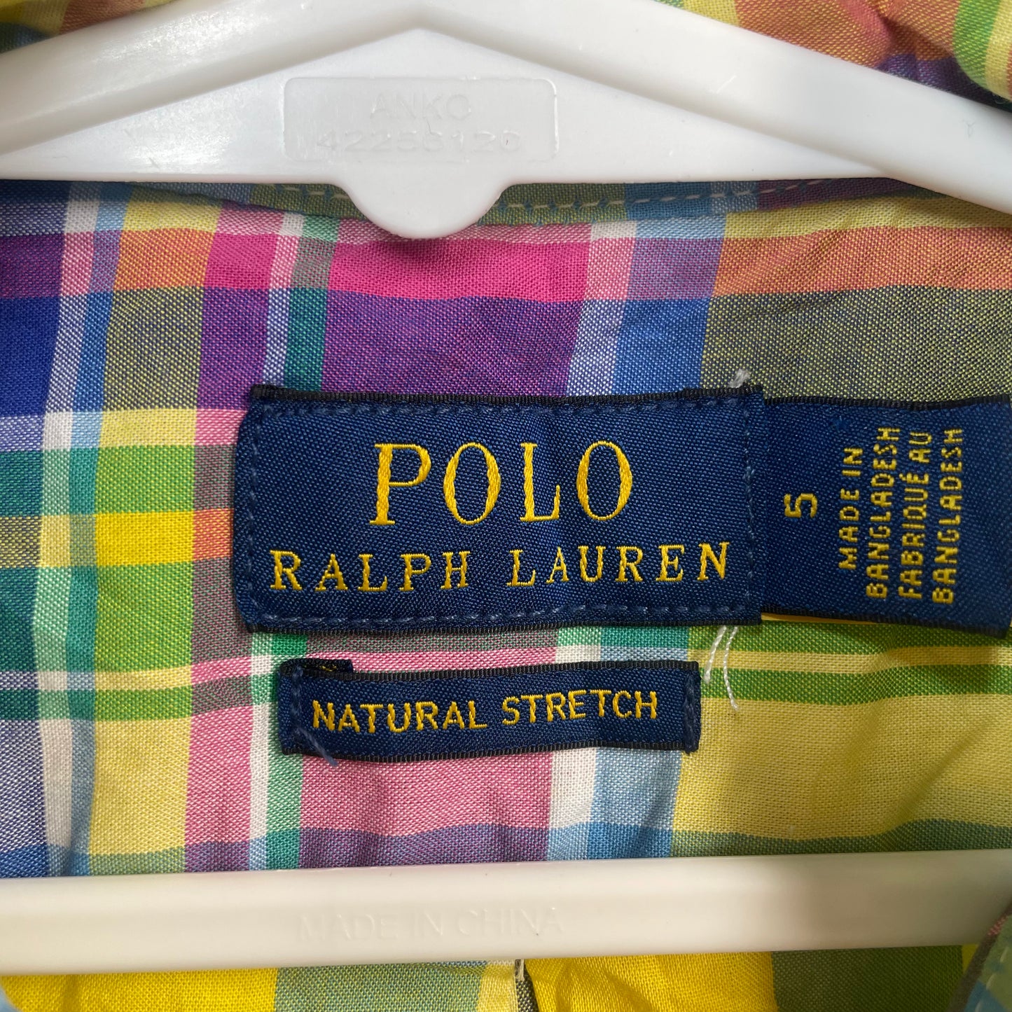 Ralph Lauren Polo Shirt Size 5