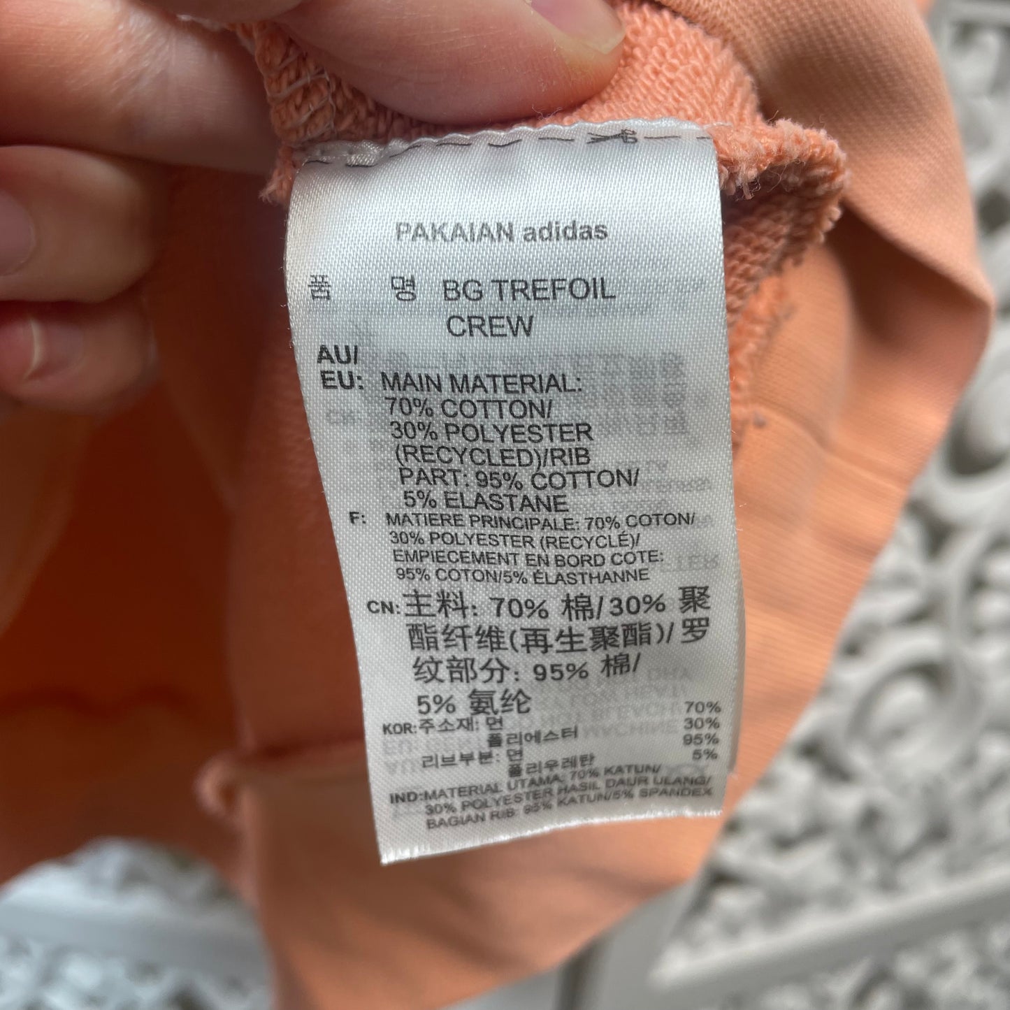 Adidas Girls Jumper Size 14-15