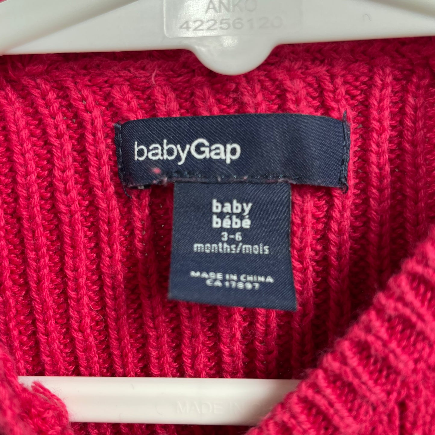 Baby Gap Cardigan Size 3-6 Months
