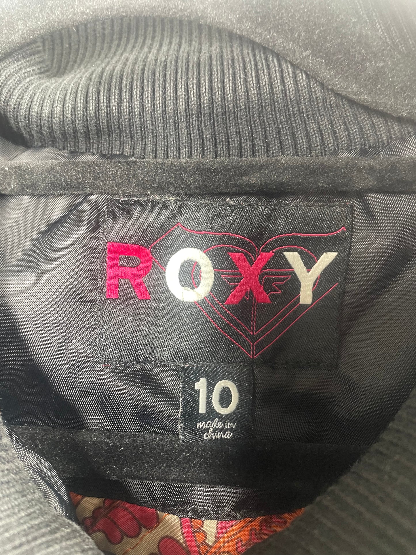 Roxy Girls Jacket Sz 10 (has small damage)
