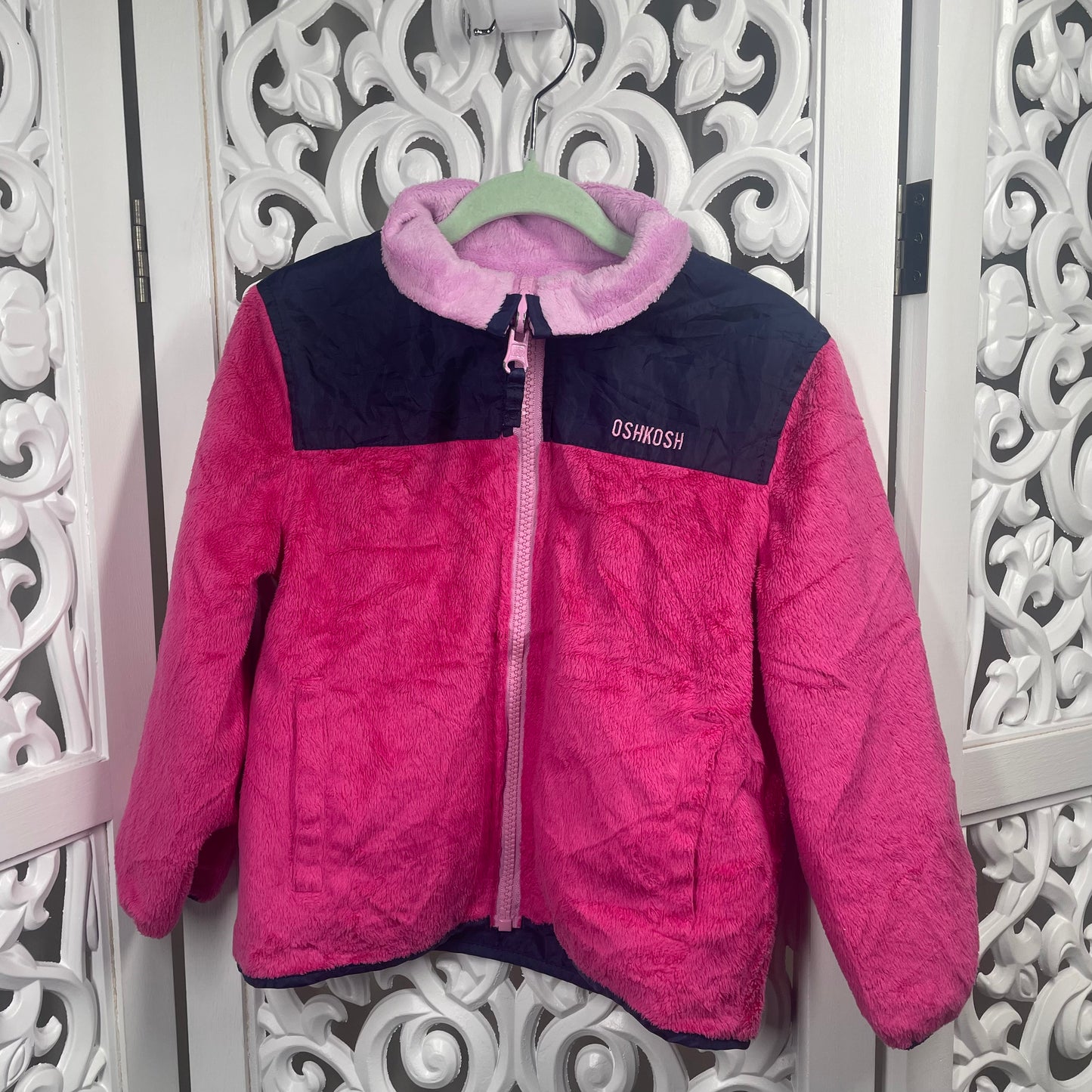 Oshkosh Girls Jacket Reversible Sz