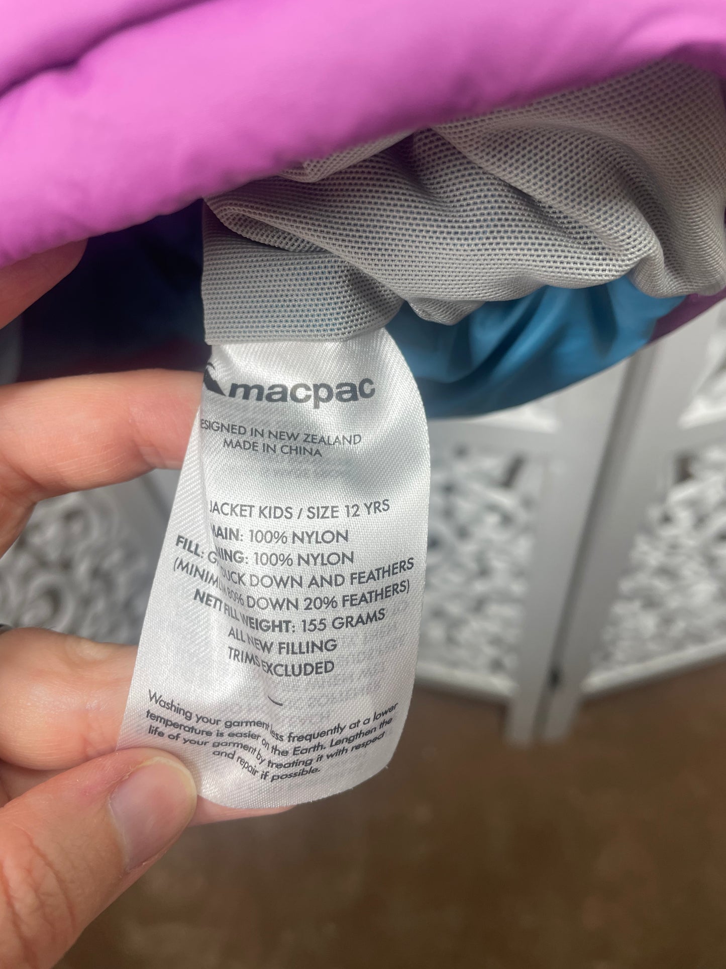 Mac Pac Girls Puffer Jacket Sz 12