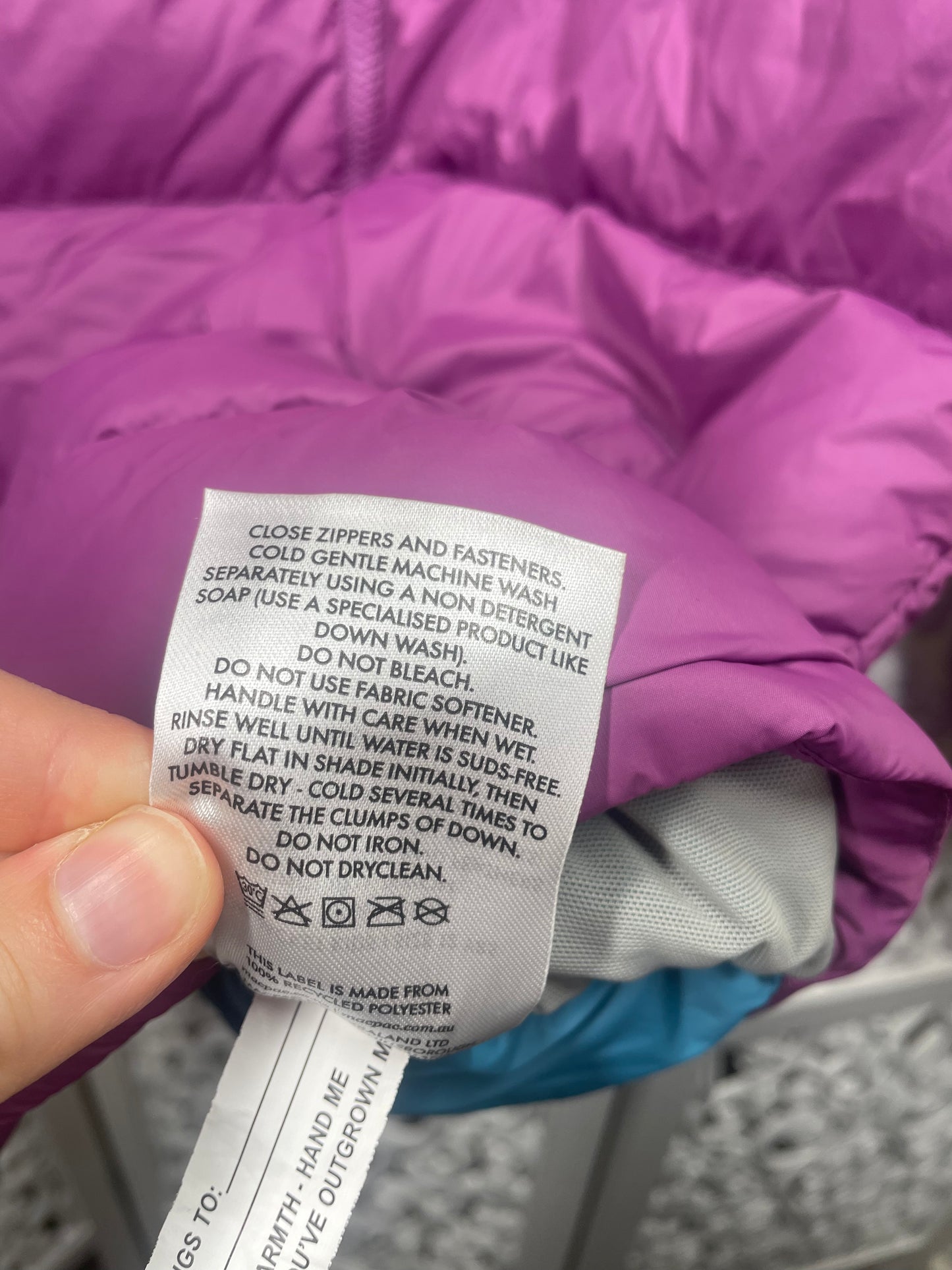 Mac Pac Girls Puffer Jacket Sz 12