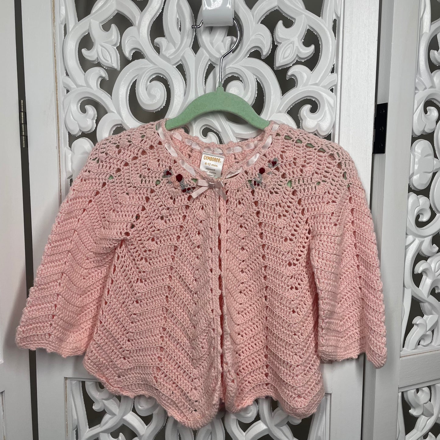 Gymboree Knit Cardigan Girls Sz 6-12m Sz 0