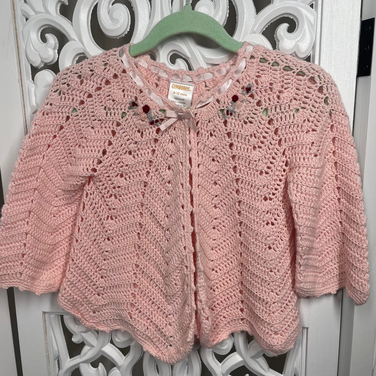 Gymboree Knit Cardigan Girls Sz 6-12m Sz 0
