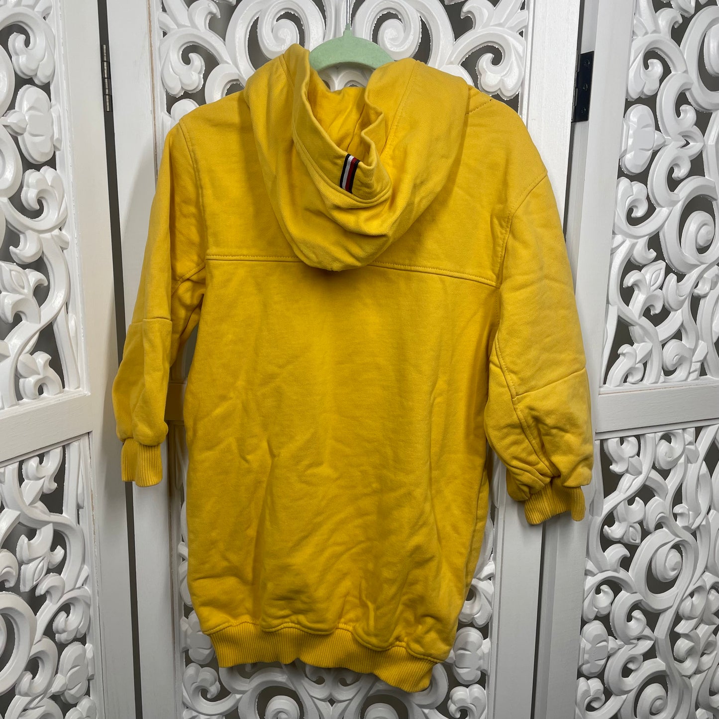 Tommy Hilfiger Yellow Hooded Jumper Size3-4