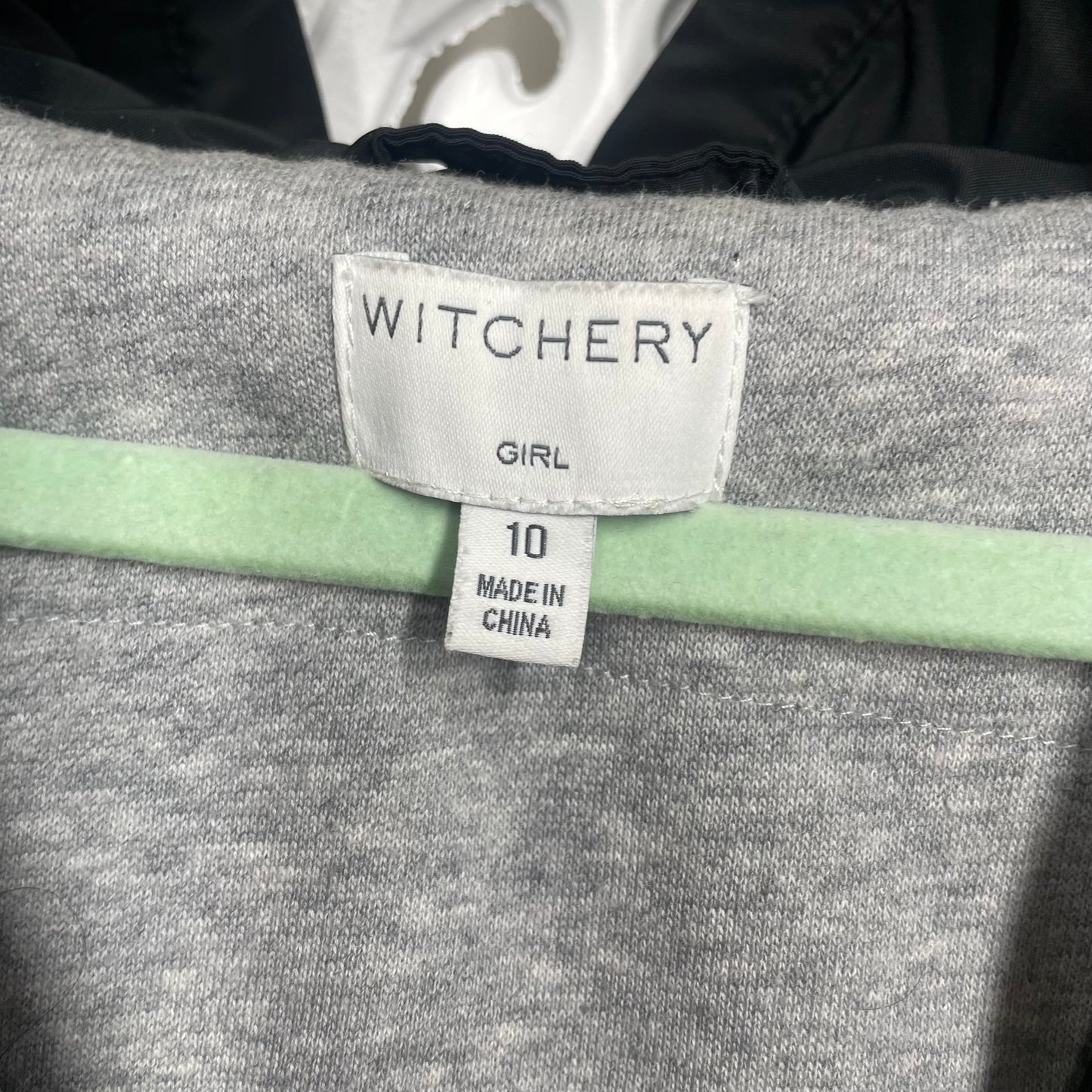 Witchery Girls Vest With Hood Size 10