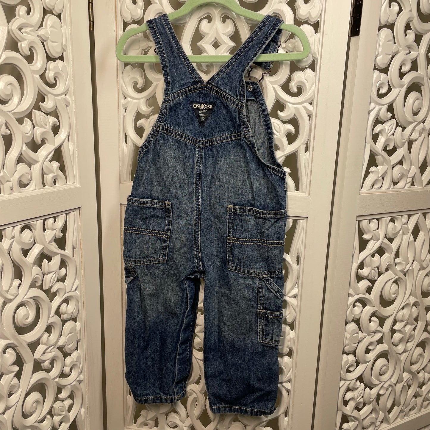 Oshkosh Overalls Size 18mths