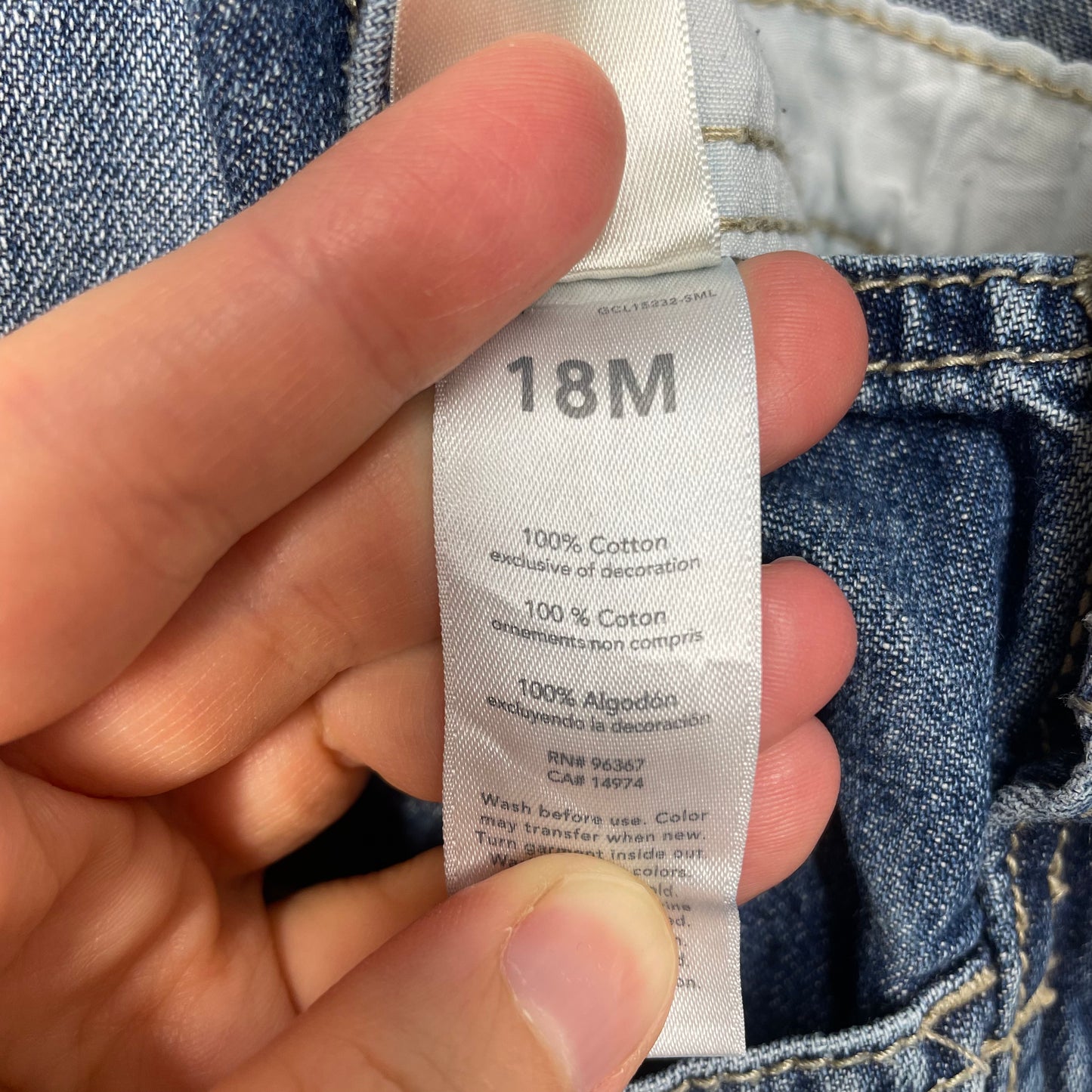 Oshkosh Overalls Size 18mths