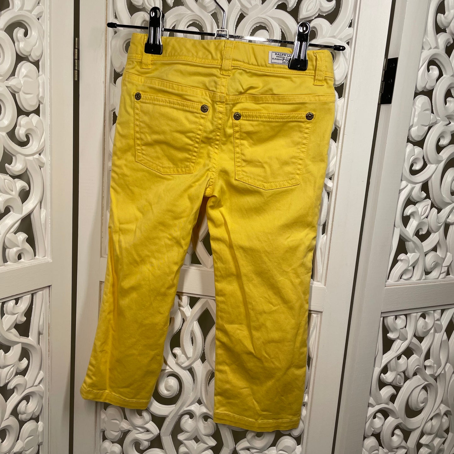 Ralph Lauren Yellow Pants Size 4/4T